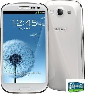 Samsung galaxy s3 siii lte i9305 smartphone 16gb vom händler + weiß ohne simlock