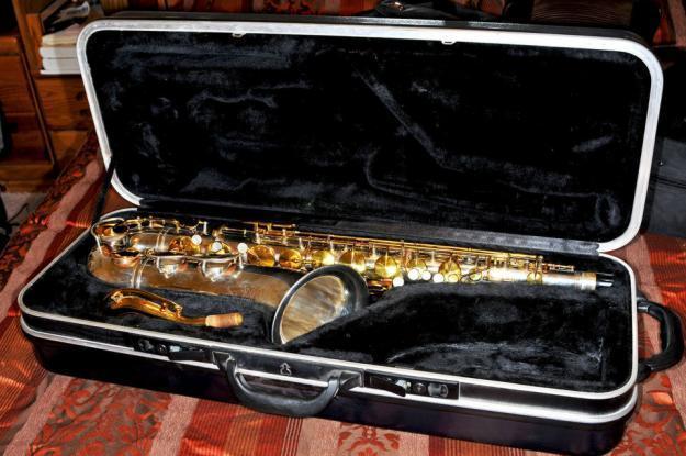 Saxofón Rey Zephyr bañado en plata 1948