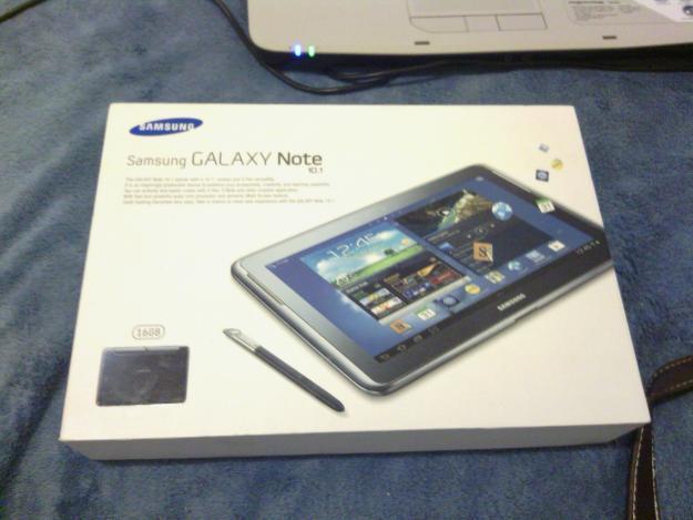 Tablet samsung galaxy note 10.1 nuevo con la caja y accesorios