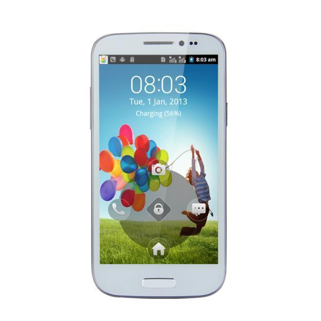 Teléfono móvil libre de 5,0 pulgadas de pantalla GT-T9500 Android 4.2 SP6820 1GHz Dual SIM