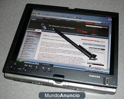 vendo ordenador tablet pc toshiba windows xp