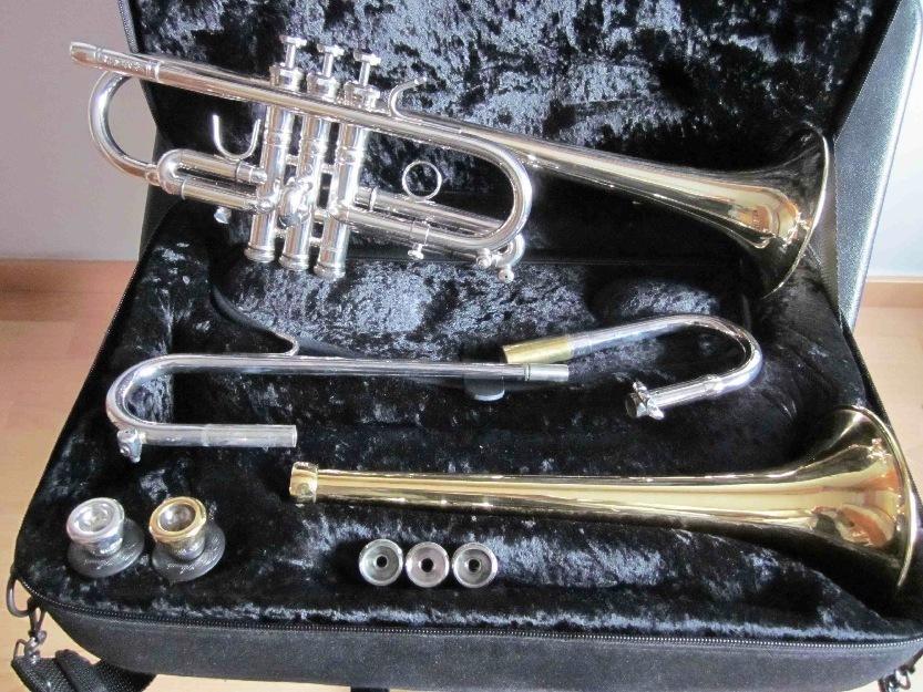 Vendo trompeta Stomvi Master Titanium en DO. Plata