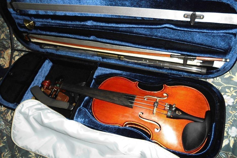 Violin franz stamm 30 +arco hecho a mano + funda