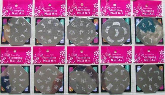 5 ó 10 laminas para decoracion de uñas nail art