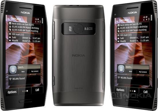 Nokia x7 8gb memoria interna  camara 8mpx