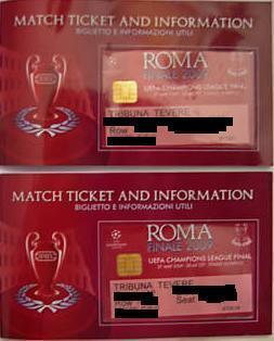 2 UEFA CHAMPIONS LEAGUE FINAL TICKETS