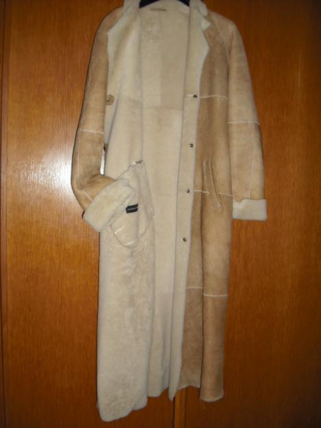 abrigo ante Massimo Dutti largo tobillero, usado dos veces(nuevo)