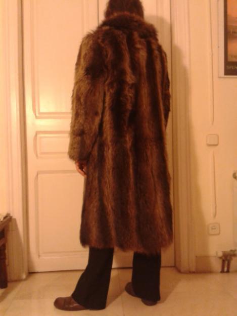 Abrigo de piel de marmota (400 euros negociables)