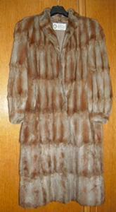 abrigo petit gris largo talla 42