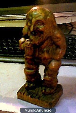 abuelo nordico-figura de madera.