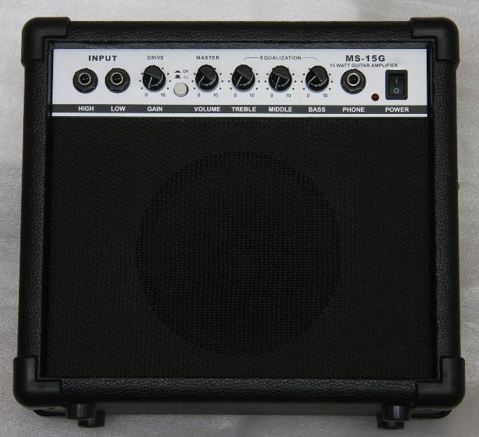 Amplificador guitarra eléctrica 15 watts