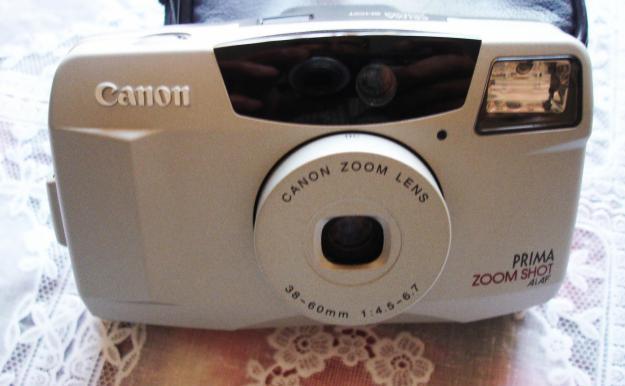 antigua camara de fotos  cannon zoom lens