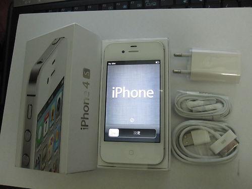 apple iphone 4s 16gb blanco libre y nuevo