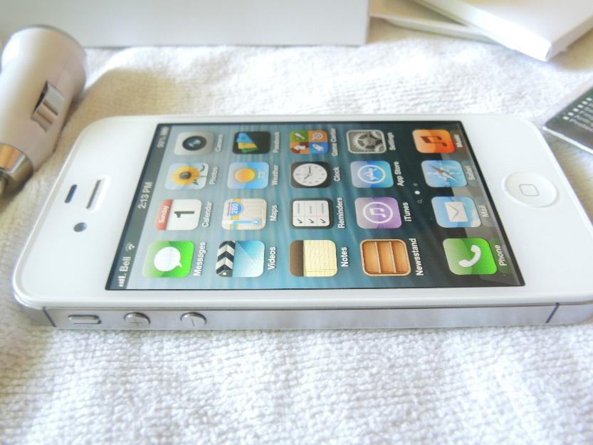 Apple iPhone 4S 64 GB - blanco - fábrica desbloqueado por Apple - ios 6.1.3