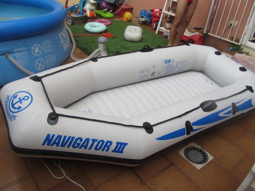 Barca hinchable neumática navigator iii