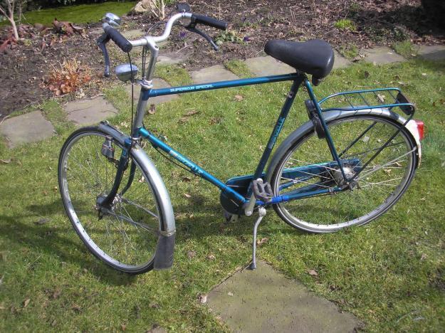 Bicicleta ciudad holandesa
