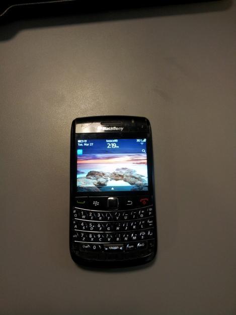 Blackberry bold 9700 negra