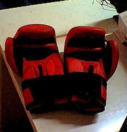 boxeo.guantes para adulto.rojos.