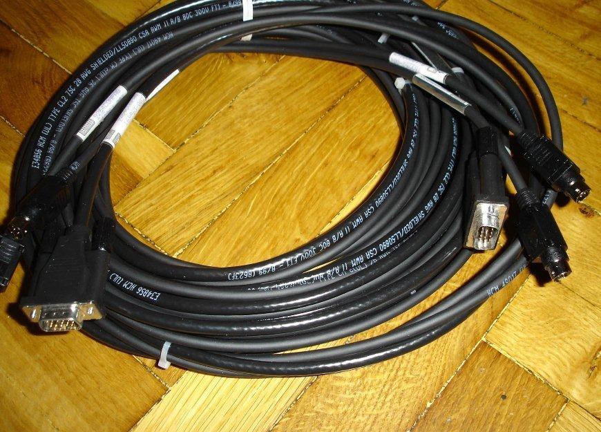 Cable KVM ( 6 metros ) VGA  y 2 Ps/2