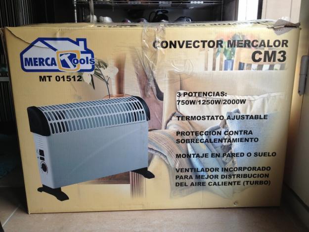 Calefactor Convector Mercalor CM3, MercaTools (Plaza Espanya)