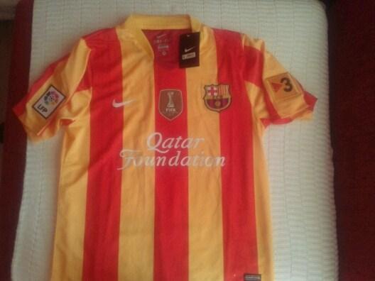 Camiseta Barça senyera