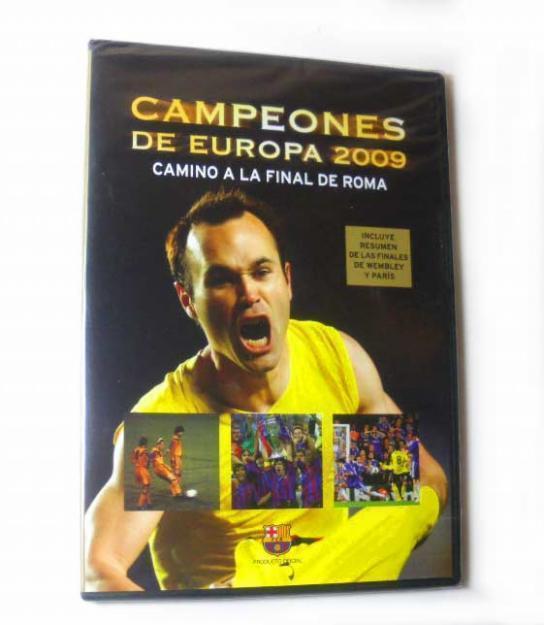 CAMPEONES DE EUROPA 2009 FC BARCELONA DVD