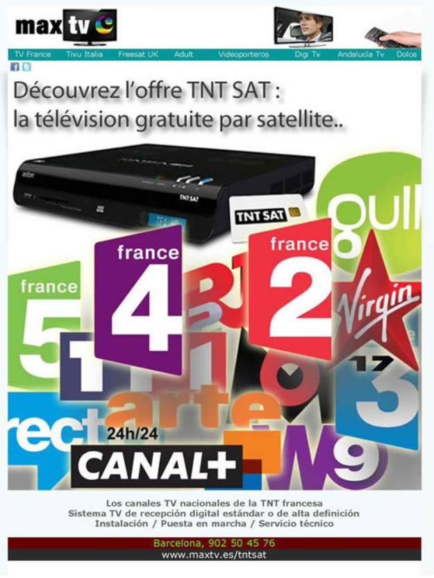 canales tdt franceses - chaines tnt par satelite françaises en espagne