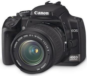 Canon EOS 400D / Rebel XTi Digital Camera with 18-55mm Lens