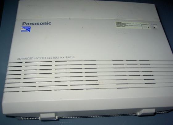 Central Telefónica Panasonic KXTA616 6 Lín 16 Ex