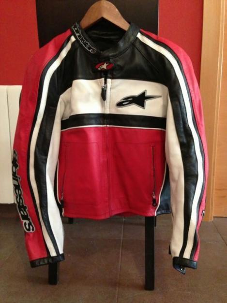 Chaqueta piel alpinestars