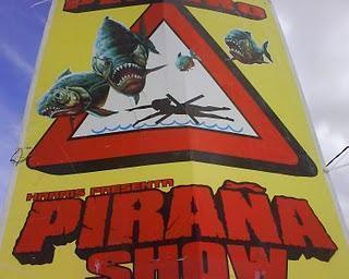 CIRCO PIRAÑA SHOW EN  BARCELONA LO NUNCA VISTO ANTES