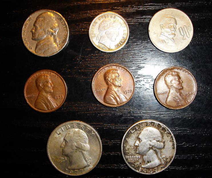 Coleccion Monedas antiguas americanas