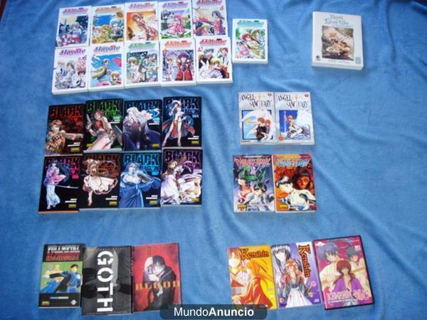 Cómics manga Kenshin, Full Metal y otros