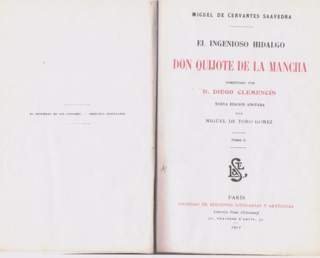 Don quijote de la mancha por miguel de cervantes