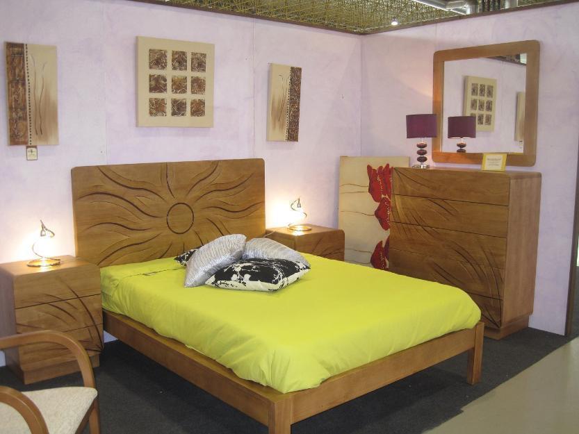 Dormitorio de madera 1199