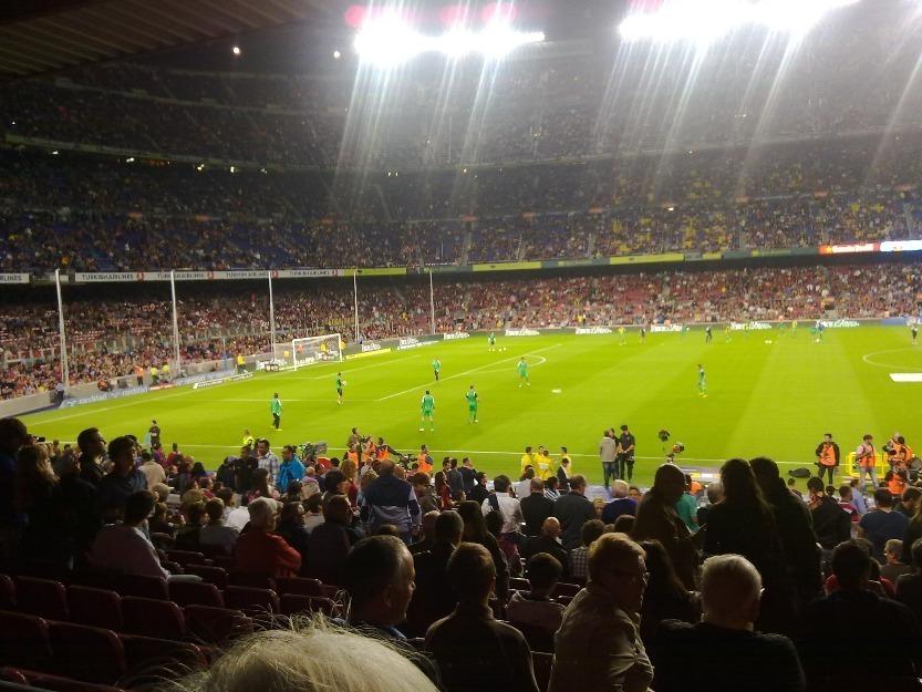 Dos asientos en Camp Nou FC Barcelona Tribuna Baja