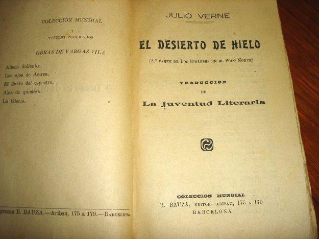 el desierto de hielo-julio verne