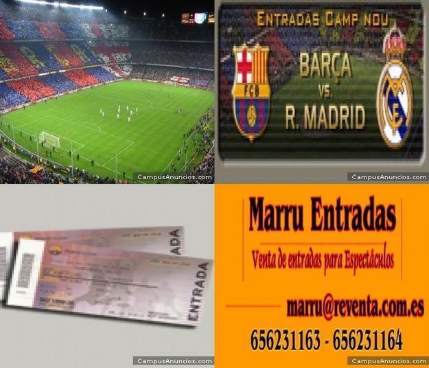 ENTRADAS C.F BARCELONA vs REAL MADRID 