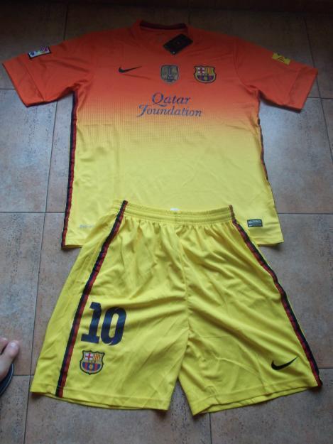 Equipaciones barcelona 2013 naranjas 2º equipacion