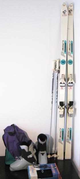 Equipo de esquiar (iniciación)