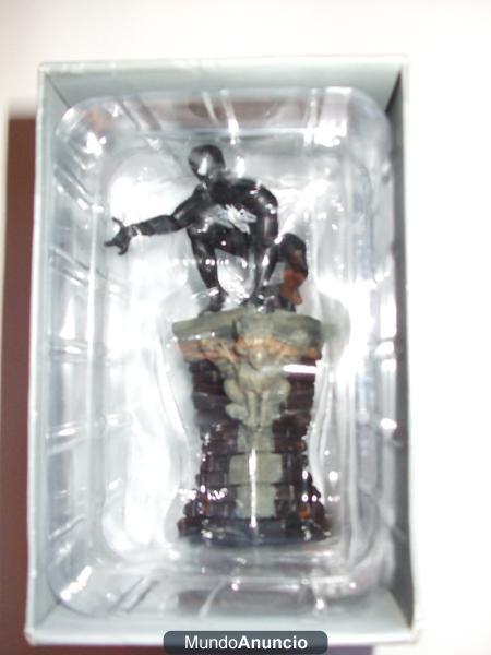 FIGURA MARVEL EN PLOMO SPIDERMAN NEGRO