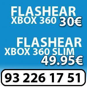 FLASHEAR XBOX 360 EN BARCELONA -  93 226 17 51