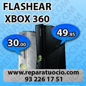 FLASHEAR XBOX 360 EN BARCELONA / 93 226 17 51