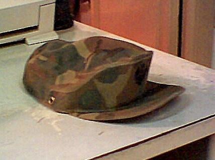 gorra de camuflaje original españa .