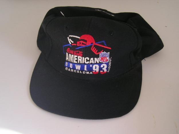 Gorra oficial american bowl '93 barcelona