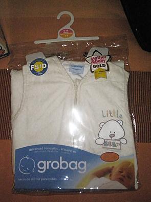 GROBAG SACO DE DORMIR GROBAG ESPESOR 1.0  DE 6 A 18 MESES