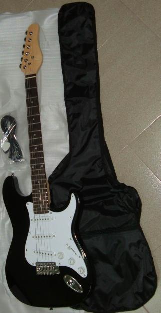 Guitarra eléctrica+amplificador+packkkk completísimo