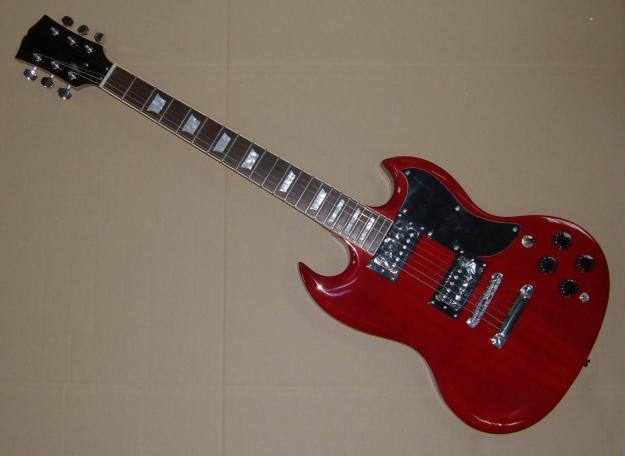 Guitarra electrica tipo gibson sg, nueva