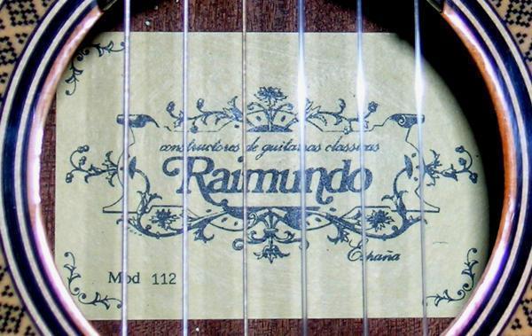 GUITARRA ESPAÑOLA CLASICA RAIMUNDO ,MODELO 112