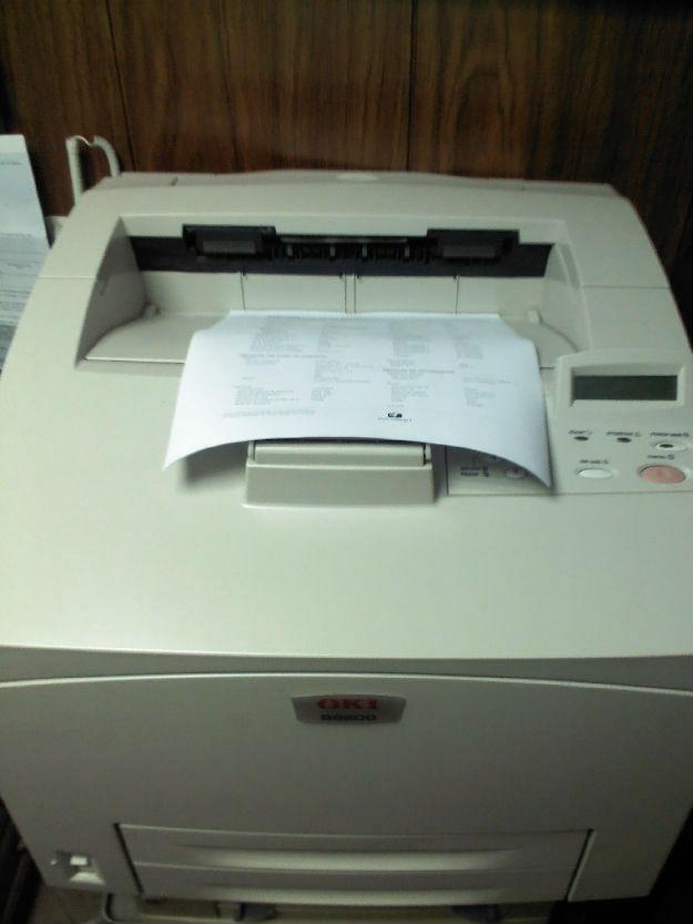 Impresora laser B/N Oki B-6200